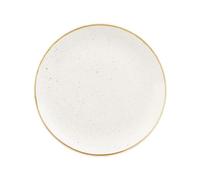 Churchill 375084 Stonecast Dinner Plate, Porcelain, BARL White, 26 cm