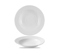 Churchill Alchemy Abstract White Round Bowl 12" (1 x 12)