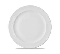 Churchill Alchemy Abstract White Service Plate 12.94" (1 x 6)