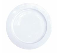 Churchill Alchemy Plates in White - Rolled Edges - Pack of 12 - 300mm 11 3 / 4"