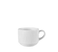 Churchill Bamboo White Stacking Cup 22cl (1 x 12)