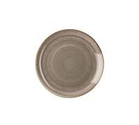 Churchill BH655PG Stonecast Peppercorn Grey Coupe Plate 21.7cm