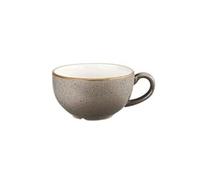Churchill BH672PG Stonecast Peppercorn Grey Cappuccino Cup 12oz