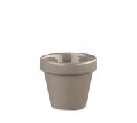 Churchill Bit On The Side Grey Pebble Plant Pot 12oz (1 x 12)