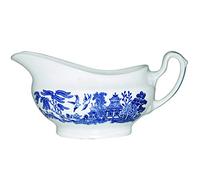 Churchill BLU Willow Georgian Gravy Boat 340ML, Ceramic, Multi-Colour, 20 x 8.5 x 8 cm