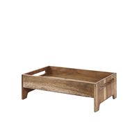 Churchill Buffetscape Wood Brown Acacia Medium Nesting Riser 16.56 x 10.12 x 5.18" (Each)