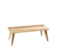 Churchill Buffetscape Wood Brown Acacia Rectangular Large Stand 16.75 x 7.18 x 6.06 " (1 x 2)
