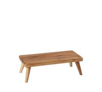 Churchill Buffetscape Wood Brown Acacia Rectangular Small Stand 13.18 x 6 x 4.12" (1 x 2)