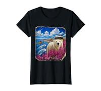 Churchill Canada, artistically reimagined by #LeoPepeDesign, Value Graphic T-Shirt, Women, Black, S