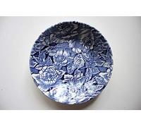 Churchill China Blue and White Bermuda Mint Coupe Bowl 20 Centimetre