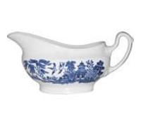 Churchill China Blue Willow Gravy Boat 0.34L by Churchill China