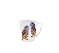 Churchill China Paradise Birds 400 Ml Oak Mug (Love Birds - White)