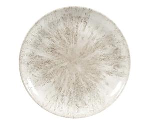Churchill Dessert Plate Studio Prints Stone Agate Grey Ceramic 6.5In Coupe