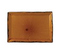 Churchill FC026 Dudson Harvest Rectangular Trays Brown 230 x 336 mm, Pack of 6, Stainless Steel