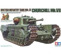 CHURCHILL MK VII - WW II BRITISH INFANTRY TANK #35210 1/35 TAMIYA