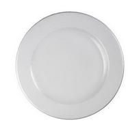 "Churchill Profile Plates 302mm 302(Ã˜)mm/ 11 7/8". White. Pack quantity: 12."