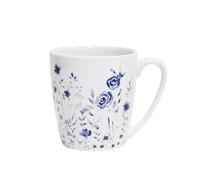 Churchill Queen's Aquarelle Blue & White Hedgerow Acorn Mug