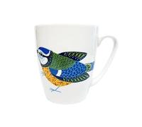 Churchill Queen's Paradise Birds Blue Tit Oak Mug