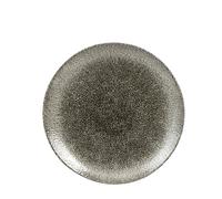 Churchill Raku Quartz Black Coupe Plate 10.25" (1 x 12)