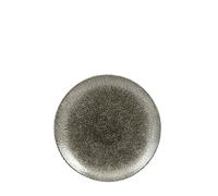 Churchill Raku Quartz Black Coupe Plate 6.5" (1 x 12)