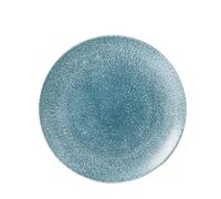 Churchill Raku Topaz Blue Coupe Plate 10.25" (1 x 12)