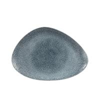 Churchill Raku Topaz Blue Triangle Plate 14 x 9.81" (1x6)