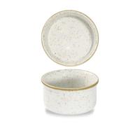Churchill Stone Cast Barley White Ramekins Small, 7 cm, Pack of 24