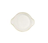 Churchill Stone Cast Barley White Small Oval Dish, 15 x 18 cm Set of 6