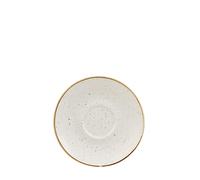 Churchill Stonecast Barley White Cappuccino Saucer 6.25" (1 x 12)