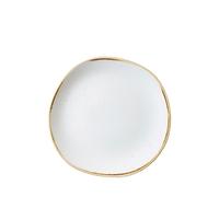 Churchill Stonecast Barley White Organic Round Plate 21cm (1 x 12)