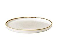 Churchill Stonecast Barley White Plate with Border Height 2 cm - 21 cm