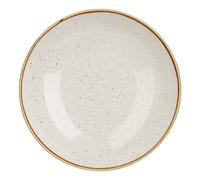 Churchill Stonecast Barley White Soup Plate Coupe 18Cm Ceramic Restaurant