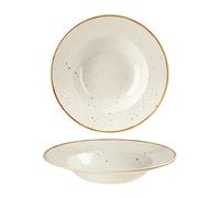 Churchill Stonecast Barley White Wide Rim Bowl 24cm (1 x 12)