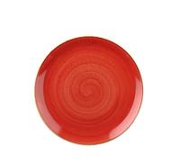 Churchill Stonecast Berry Red Coupe Plate 10.25" (1 x 12)