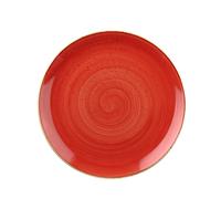 Churchill Stonecast Berry Red Coupe Plate 11.25" (1 x 12)