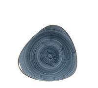 Churchill Stonecast Blueberry Triangle Chefs Plate 26.5 x 20.5cm (1 x 12)