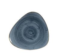 Churchill Stonecast Blueberry Triangle Plate 12" x 8" (1 x 6)