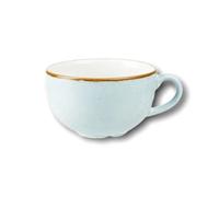 Churchill Stonecast Cappuccino Cup, Capacity: 34 cl, Choice of Colours (Duck Egg Blue)