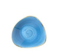 Churchill Stonecast Cornflower Blue Triangle Bowl 9.25" (1 x 12)