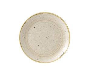Churchill Stonecast Coupe Plate Nutmeg Cream 217mm