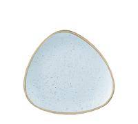 Churchill Stonecast Duck Egg Blue Triangle Plate 10.5" (1x12)