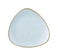 Churchill Stonecast Duck Egg Blue Triangle Plate 12.25" (1 x 6)