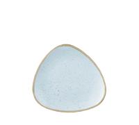 Churchill Stonecast Duck Egg Blue Triangle Plate 7.75" (1 x 12)