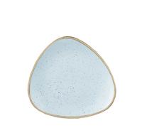 Churchill Stonecast Duck Egg Blue Triangle Plate 9" (1 x 12)