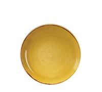 Churchill Stonecast Mustard Seed Yellow Coupe Bowl 9.75" (1 x 12)