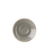 Churchill Stonecast Peppercorn Grey Espresso Saucer 4.5 Inch / 11.8cm - Set of 12 - SPGSESS1