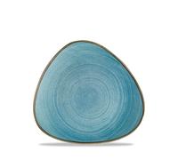 Churchill Stonecast Raw Teal Lotus Plate 10.25" (1 x 12)
