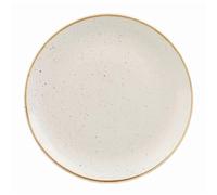 Churchill Stonecast Round Coupe Plate Barley White 165mm (Pack of 12) - DK520
