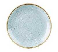 Churchill Stonecast Round Coupe Plate Duck Egg Blue 288mm (Pack of 12) - GM686