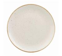 Churchill Stonecast Round Coupe Plates Barley White 165mm (12 Pack)